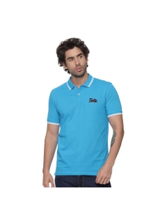 Allen Solly Polo T-shirt Men- Sky Blue